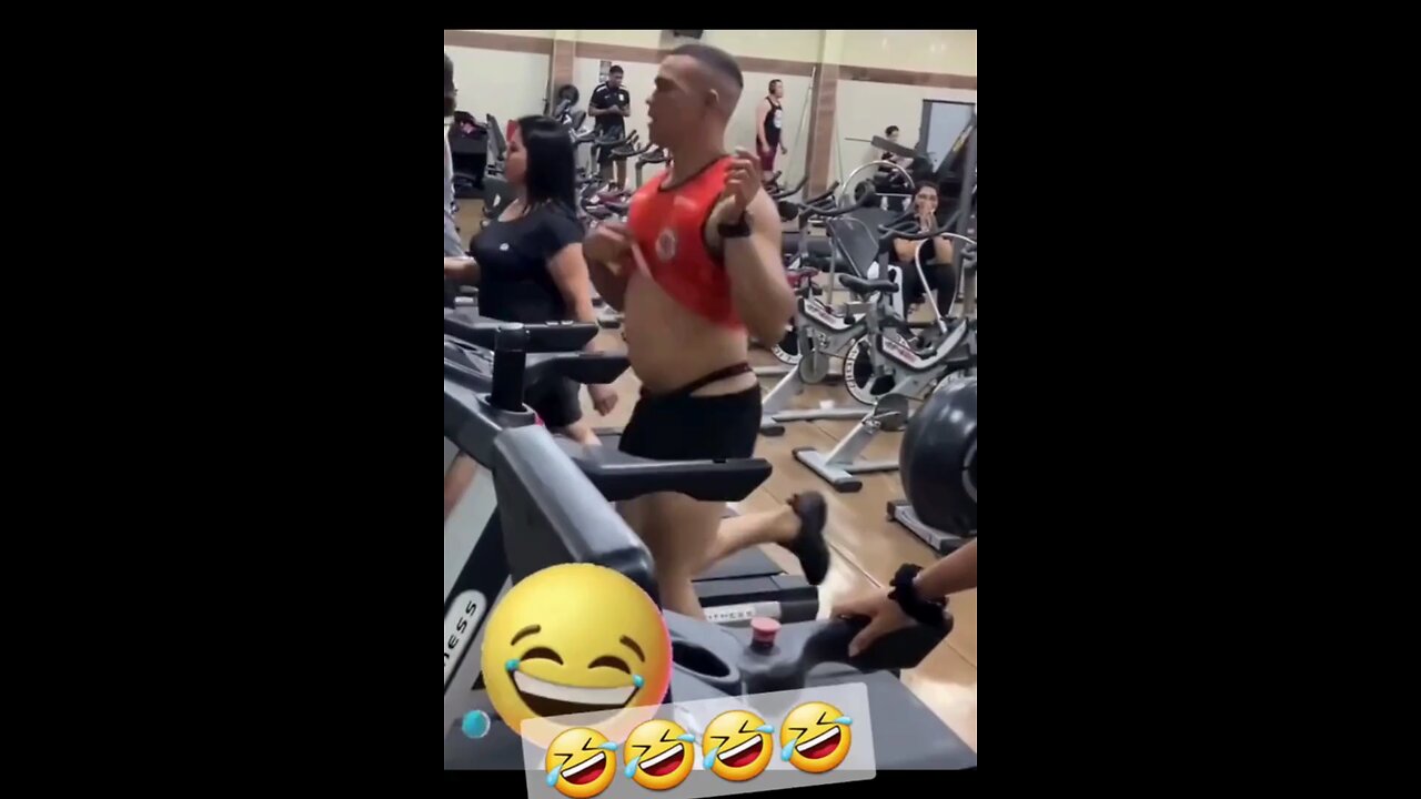 funny gym people