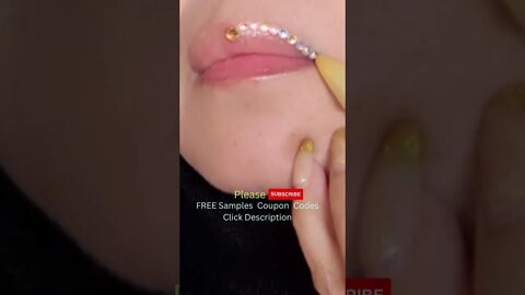 Gold Flakes Bling Lip Art Compilation #shorts #shorts #viral #shortvideo #lipswatches #grwm