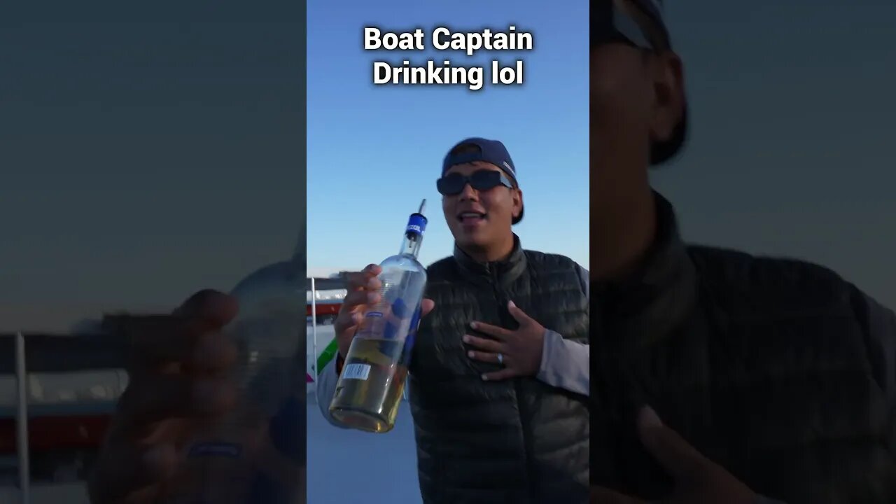 Boat Captain Caught Drinking Tequila