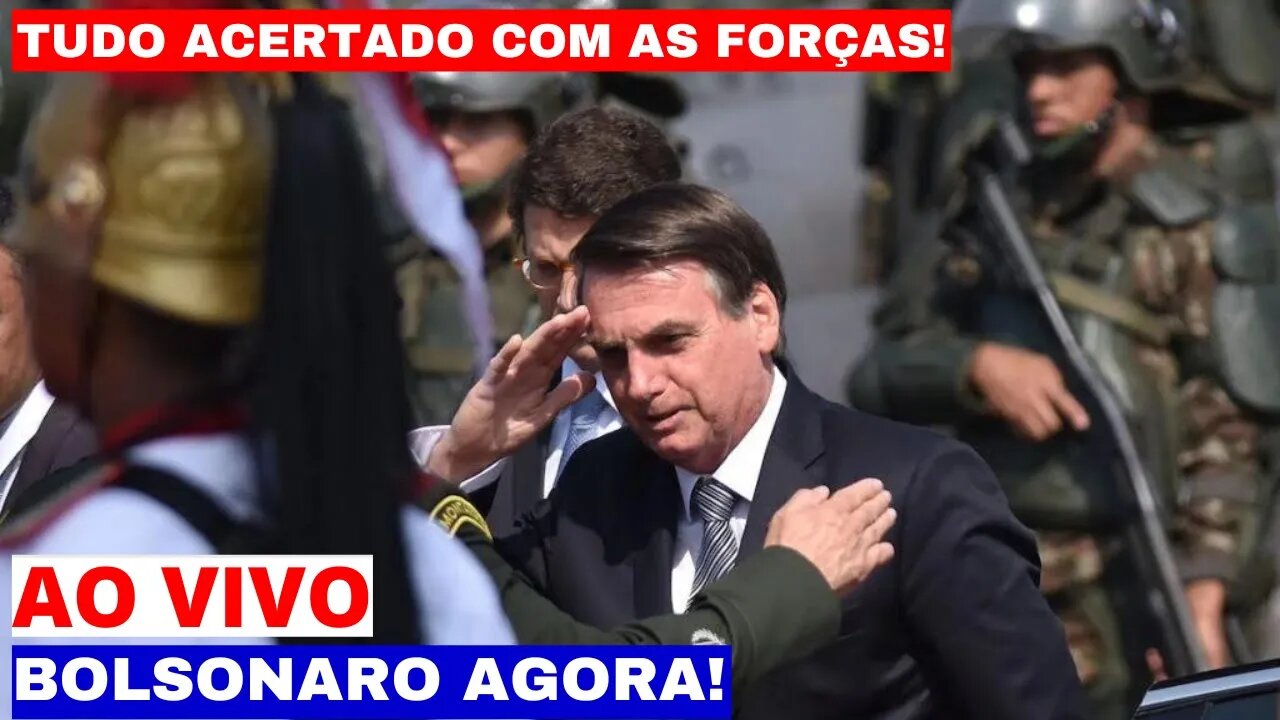 TUDO PRONTO BOLSONARO AGORA APÓS REUNIÃO COM MILITARES TOMA DECISÃO IMPORTANTE PARA SALVA A NAÇÃO!