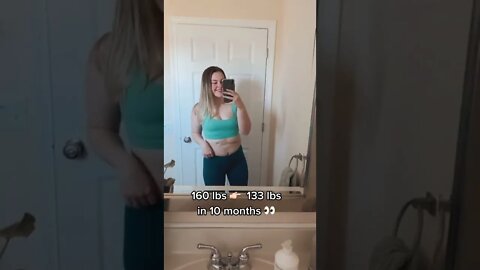 WEIGHT LOSS - BODY TRANSFORMATION + MOTIVATION + WEIGHT LOSS TRANSFORMATION TIKTOK + GLOW UP #shorts