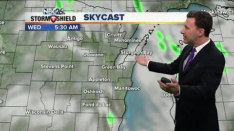 Michael Fish's NBC26 weather forecast