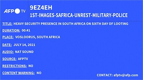 #ProtectSouthAfrica – Call to unite, resist attempts to incite violence, create panic (1)