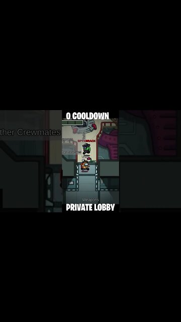 Watch What Happens When I Am Impostor In 0 Cooldown Lobby #amongus #shorts