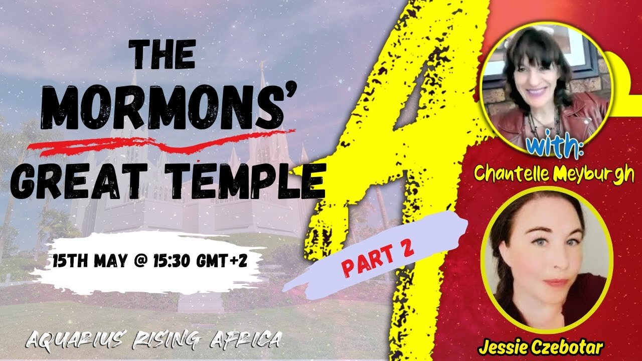 Connecting with Jessie Czebotar #133 - Mormons' Great Temple Part 2 (May 2024)