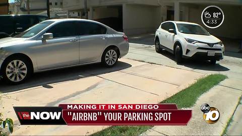 Making It in San Diego: "Airbnb" your parking spot