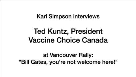 Ted Kuntz, VCC President, talks "Freedom Rising" Movement