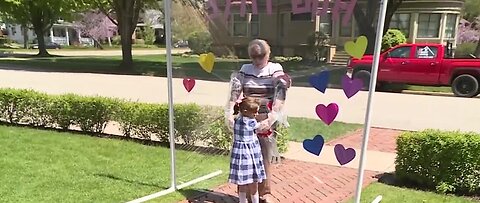 Illinois family builds "hug time" device for grandma