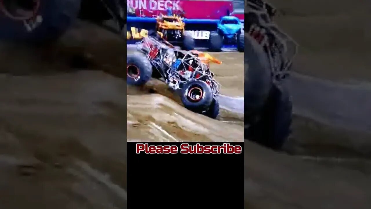 Monster Jam World Series, ElToro, such a great rollover save!