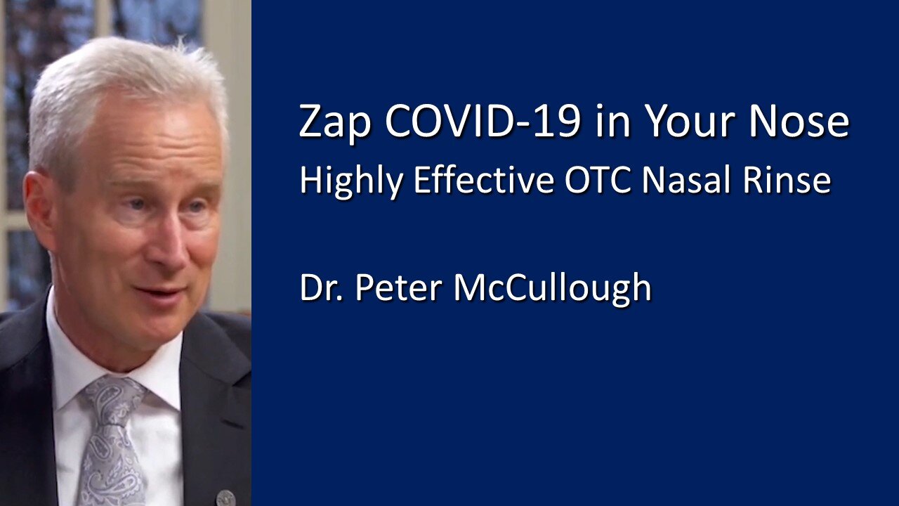 Zap COVID-19 With Effective OTC Nasal Rinse