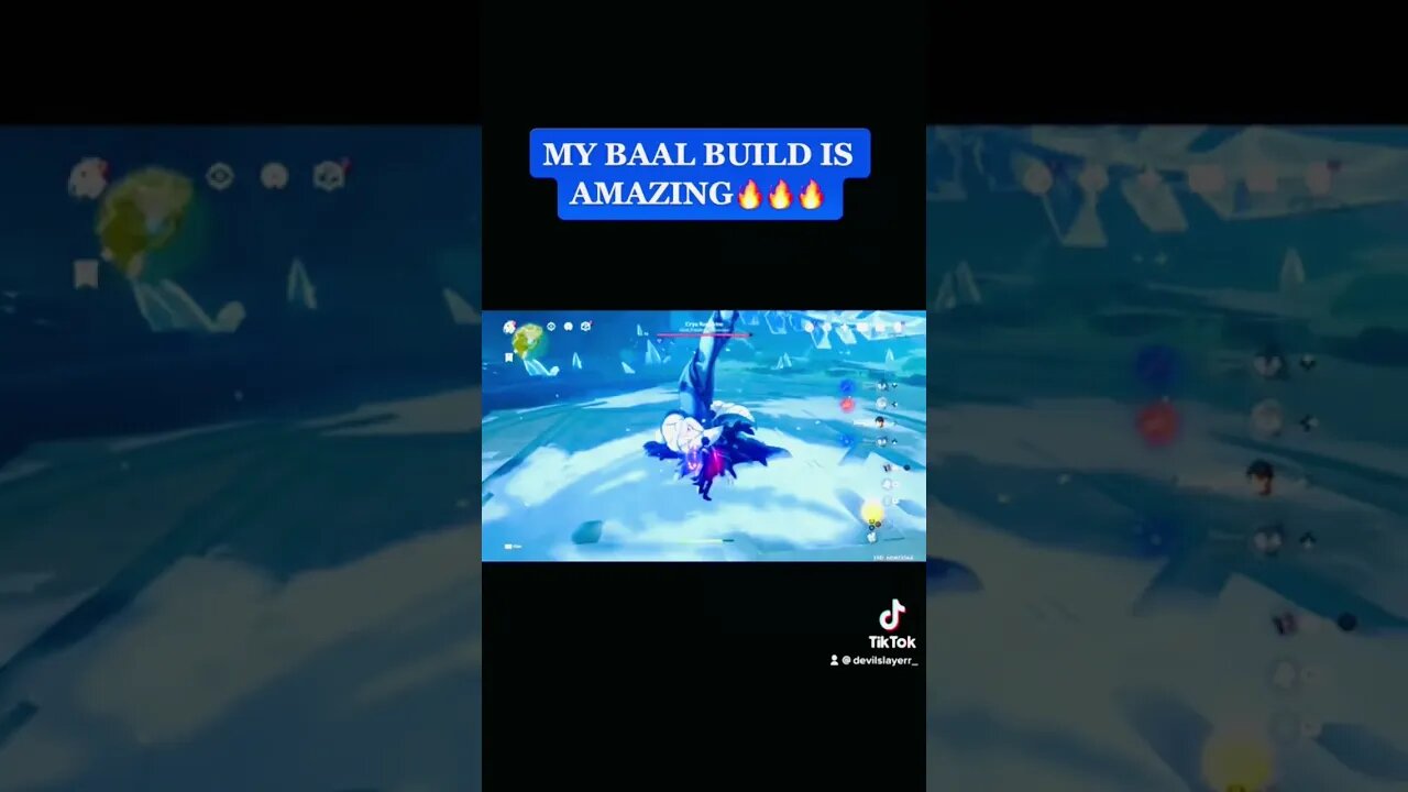 My old baal build😭 new one coming soon😤 #shorts #raidenshogun #genshinimpact