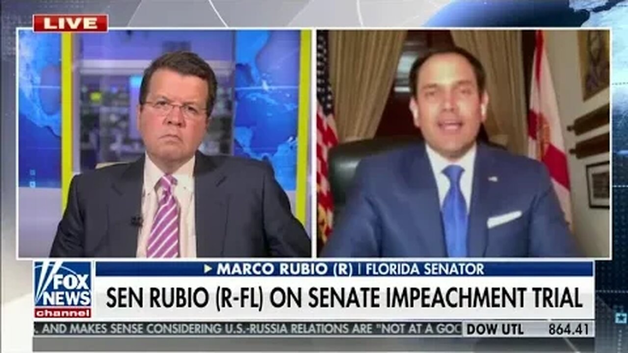 Senator Rubio Joins Neil Cavuto on Fox News to Discuss Biden's Far Left Agenda, Impeachment, & More