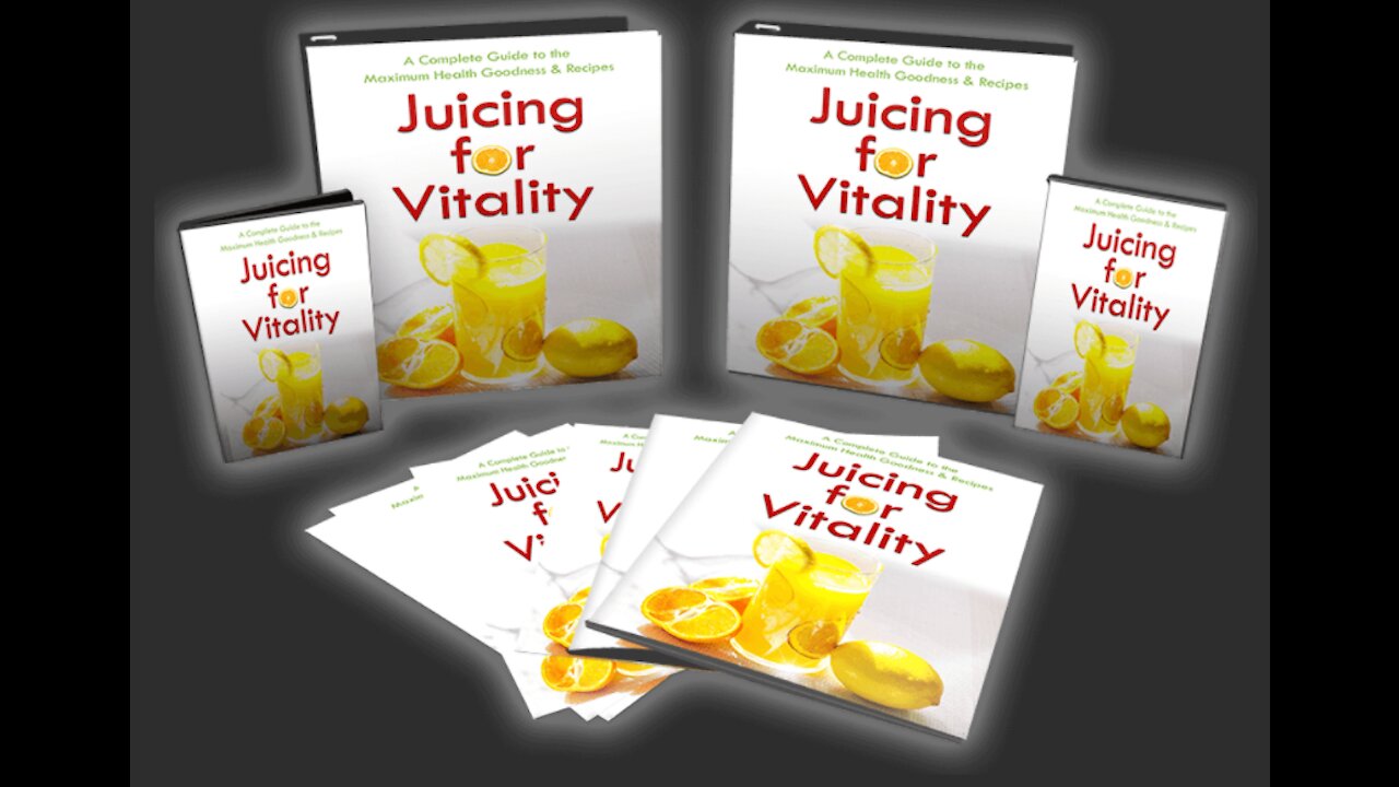 Juicing For Vitality