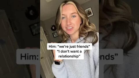 Him "We're Just Friends" "I Don't Want A Relationship" 📸 Danilynch07 #Shorts