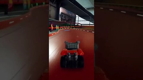 Hot Wheels Unleashed - Orange Tanknator Gameplay (2021 Experimotors Car)