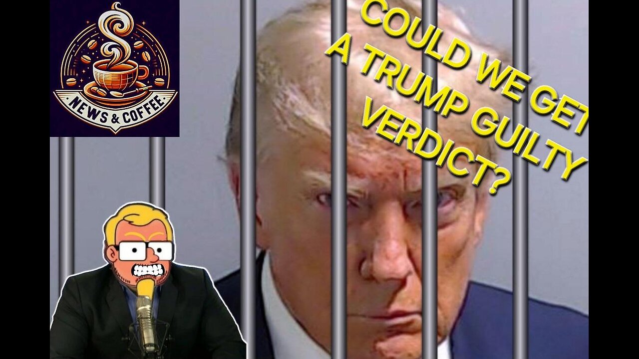 NEWS & COFFEE - TRUMP JURY IS DELIBERATING, ISREAL EMBASSY BURNS, BIDEN ROUNDUP AND MORE