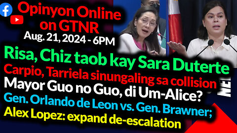 NO VOTE BBM Senatorial Line Up | Risa, Chiz Taob kay Sara Duterte | GTNR with Ka Mentong and Ka Ado