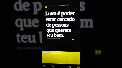 Luxo é