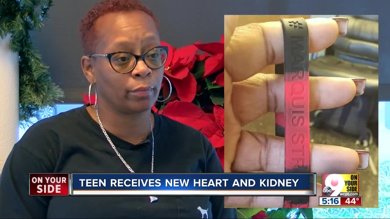 Mother's Christmas miracle: 17-year-old son gets new heart, kidney