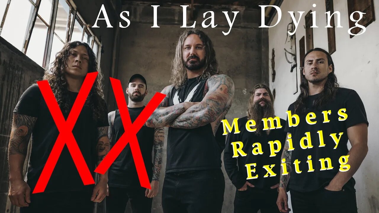As I Lay Dying - Members Rapidly Exiting #aild