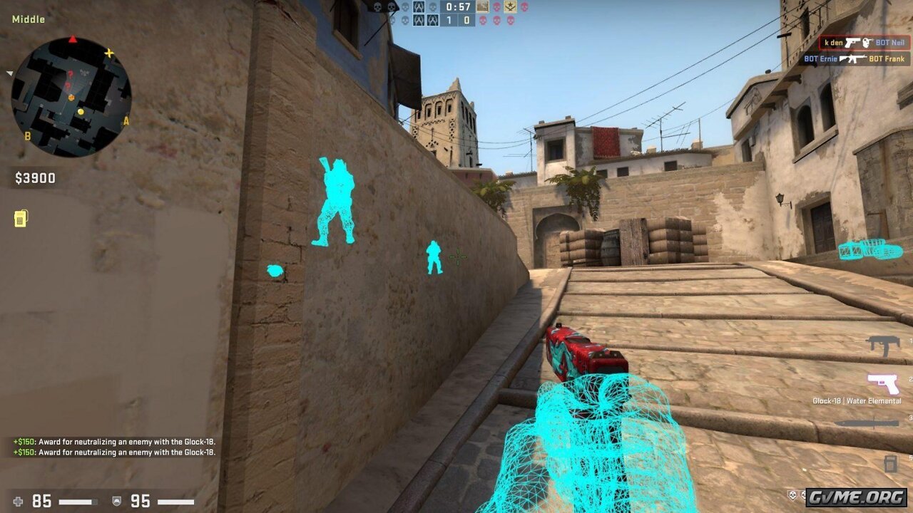 Supposed Wall Hack CS GO Victory