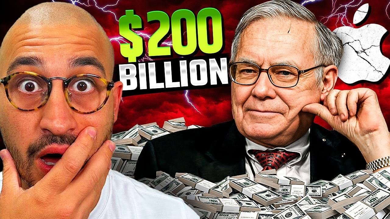 Warren Buffet LIQUIDATES 50% of Apple Stock | $200B War Chest Before Crash