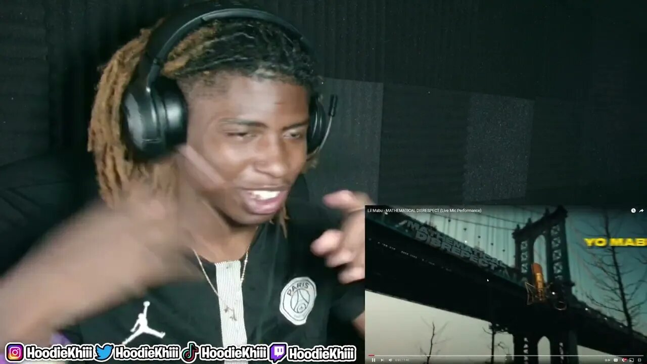 Lil Mabu MATHEMATICAL DISRESPECT Live Mic Performance REACTION!!!