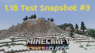 NEW BIOME, TERRAIN ADJUSTMENT + MORE! | Minecraft 1.18 Experimental Snapshot 3