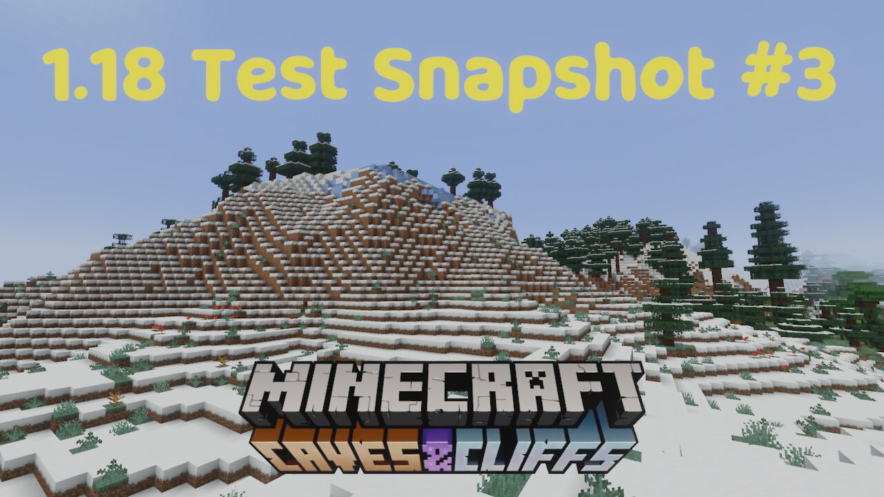 NEW BIOME, TERRAIN ADJUSTMENT + MORE! | Minecraft 1.18 Experimental Snapshot 3