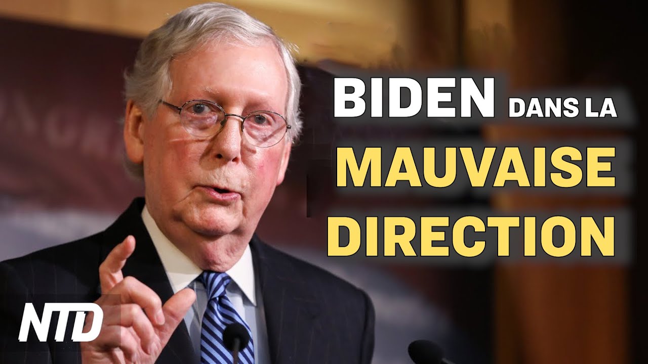 McConnell: Biden dans la mauvaise direction; Procès contre Biden; Militaires maltraités à Washington