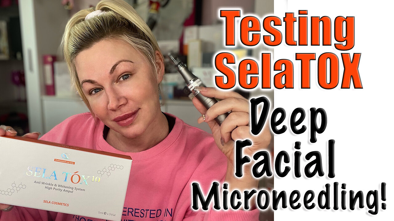 Testing SelaTOX Deep Microneedle in Face from www.celestapro.com | Code Jessica10 saves you 11% off