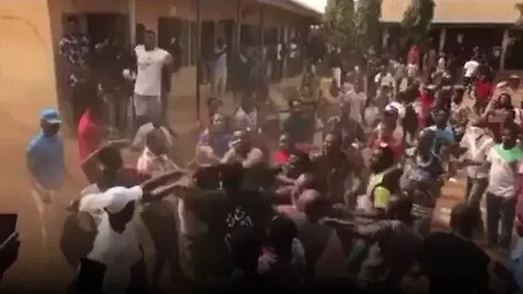 Residents assault INEC officials for thumb-printing ballot papers in Lugbe primary school, Abuja