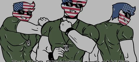 Bigger, Better, Stronger Meme Countryhumans