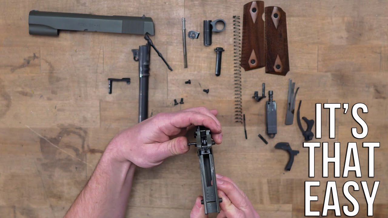 You F'd Up: How To Reassemble a 1911