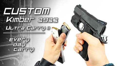 Custom Kimber 1911 Ultra Carry II EDC 3” .45 Cal #shorts