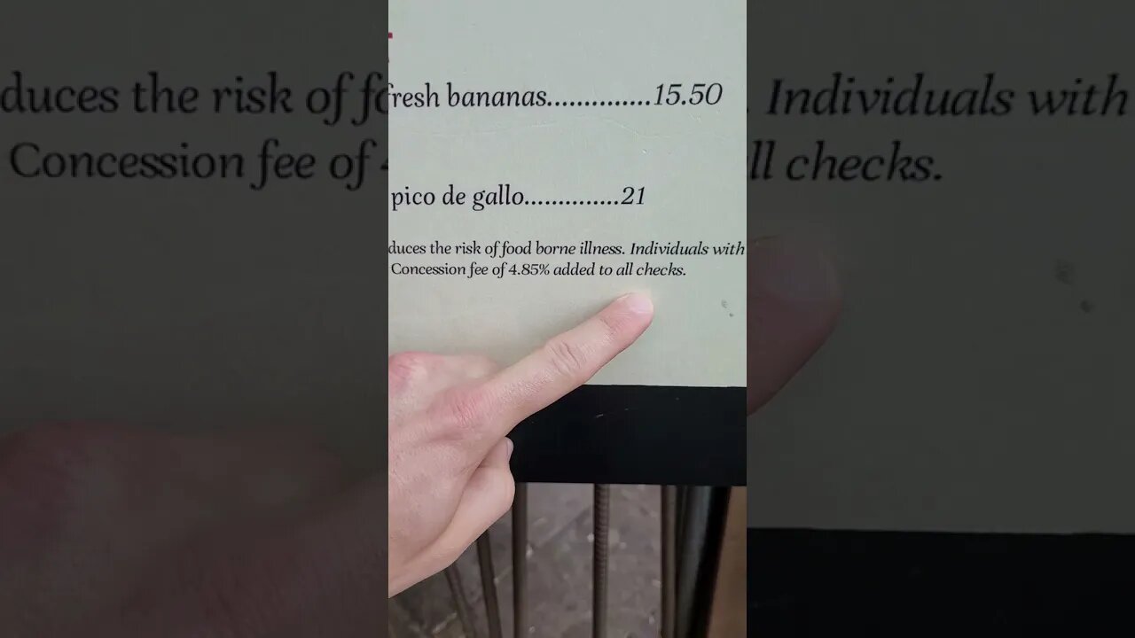 Las Vegas Strip Restaurant Scam