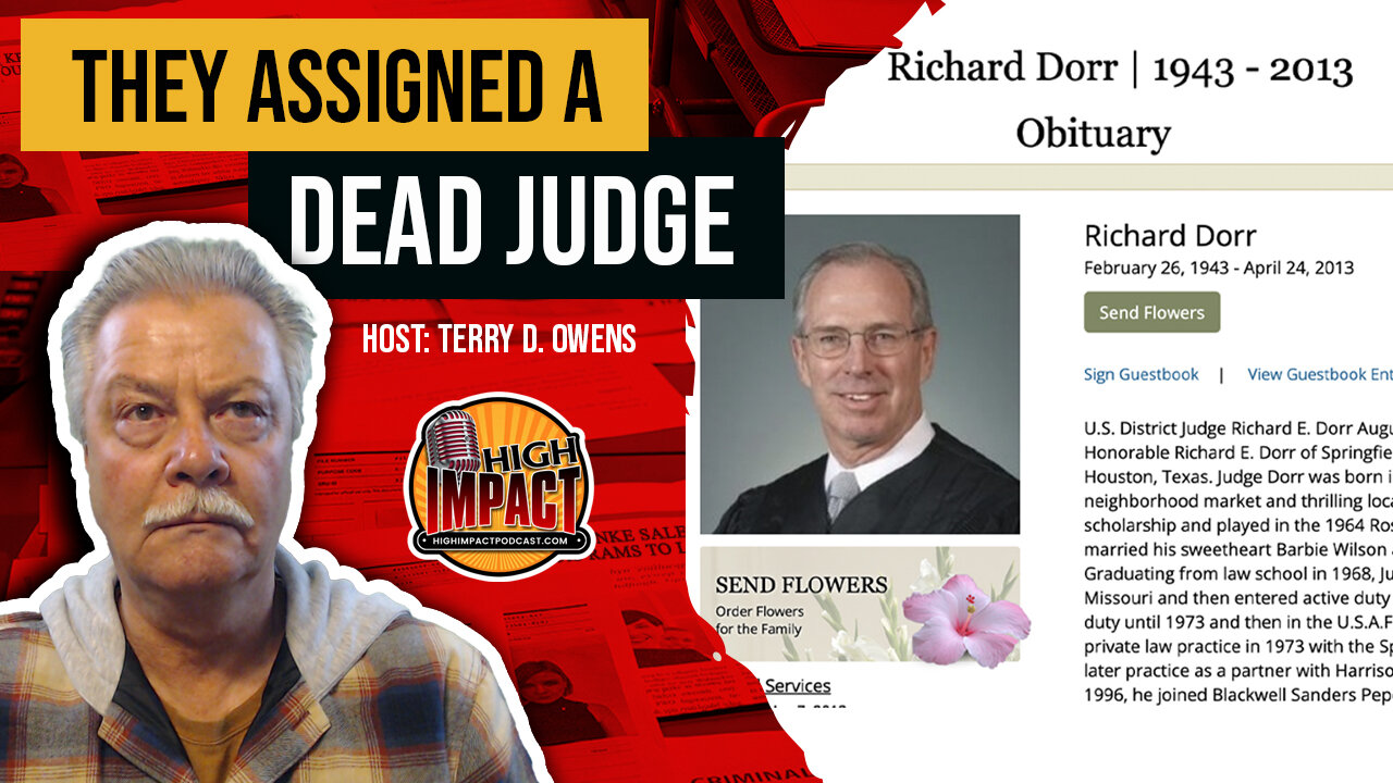 Shocking Scandal Exposed: Dead Judge Assigned in Federal Case