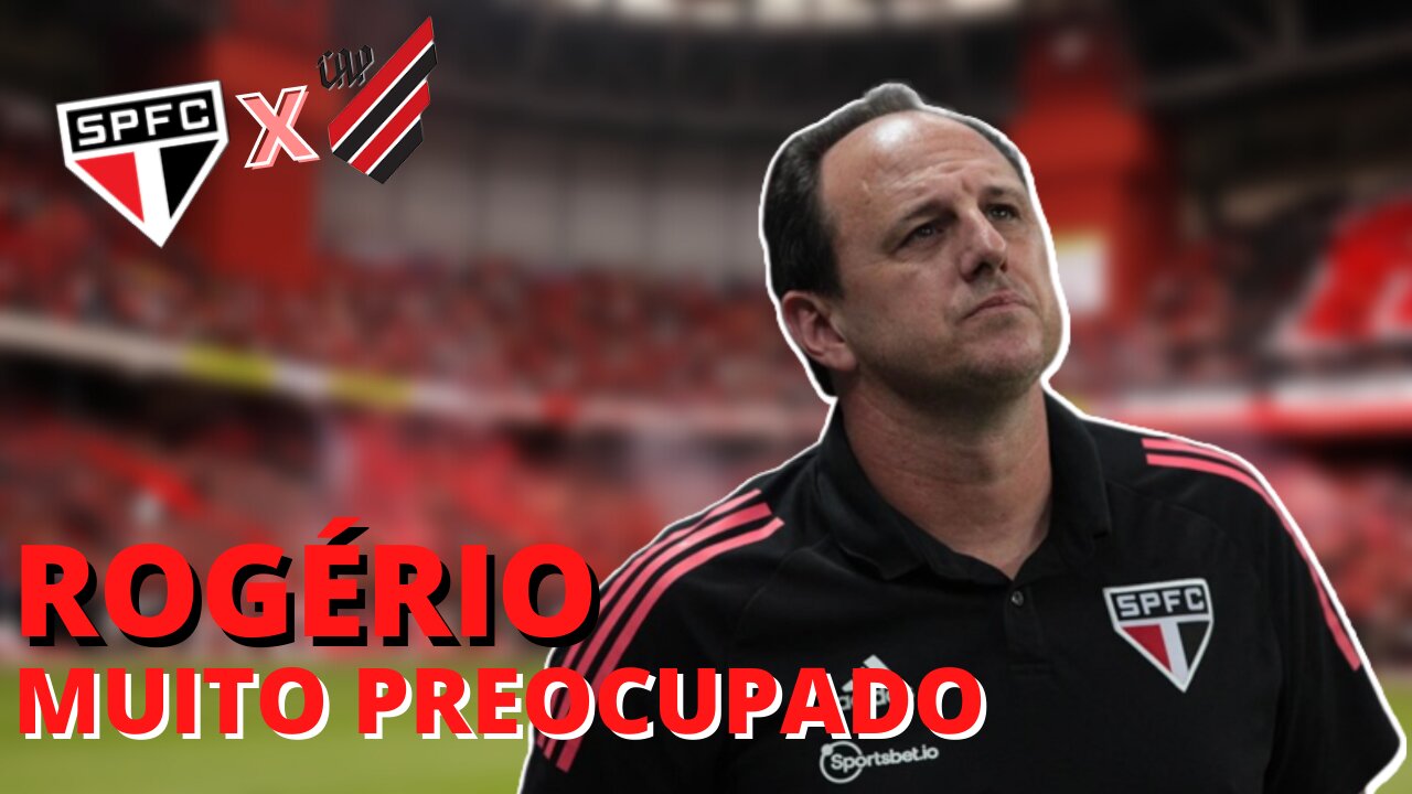 🚨Rogério lamenta as várias falhas que o time cometeu na derrota para o Athetico-PR🚨