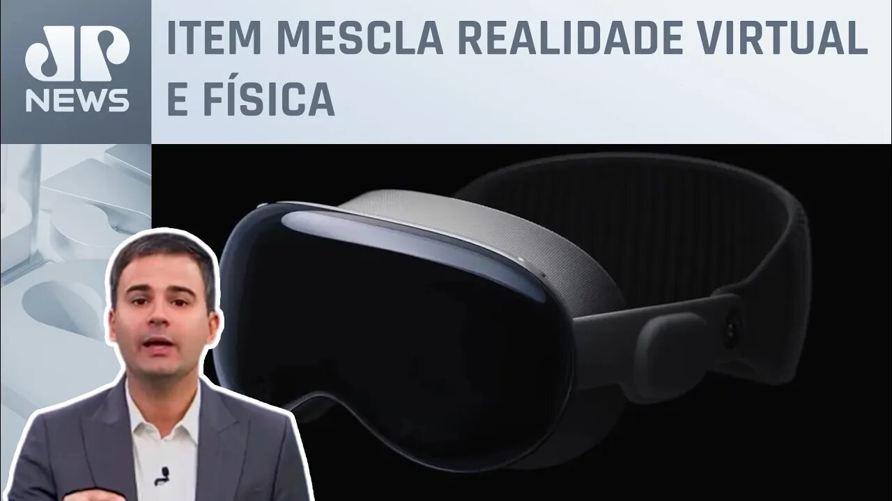 Óculos da Apple traz realidade mista; Bruno Meyer explica novidade