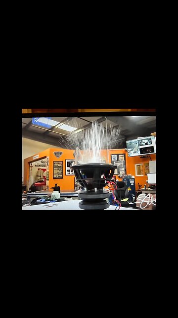 pour it on 💦 🔊 plug it in🔌⚡️ Making it rain in the shop 🌧️ 4,000 + watts wall socket open air burp