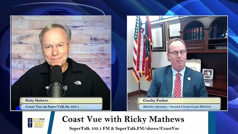 Get to know your District Attorney for Hancock, Harrison, and Stone Co., Crosby Parker on Coast Vue.