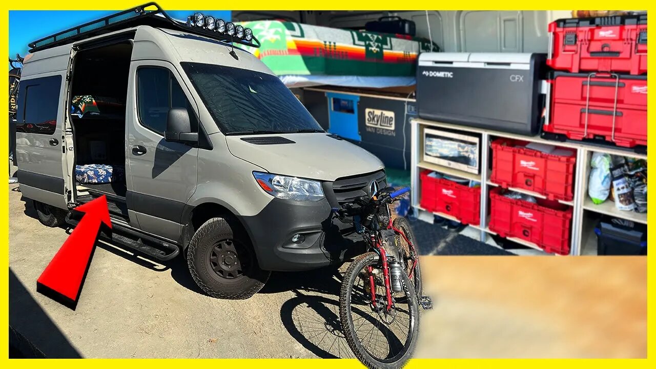 The Ultimate DIY Solution! Skyline Van Design's Camper Van Drop-In Electric Power System