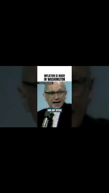 Inflation is manufactured in the swamp. #shorts