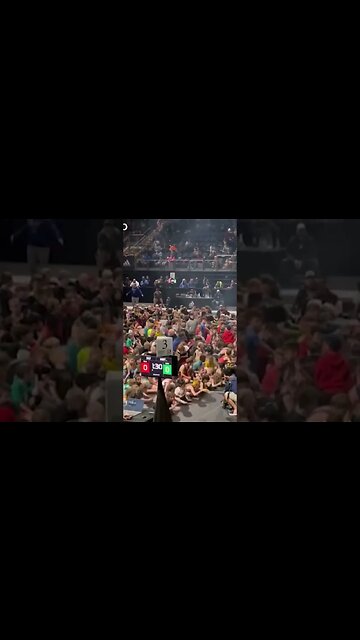 Kids Chant 'Lets Go Brandon'