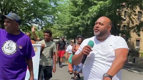 The Community Peace Prayer And Prayer Walk hosted by @NYPD77Pct @77thpctcouncil 7/9/2022 @