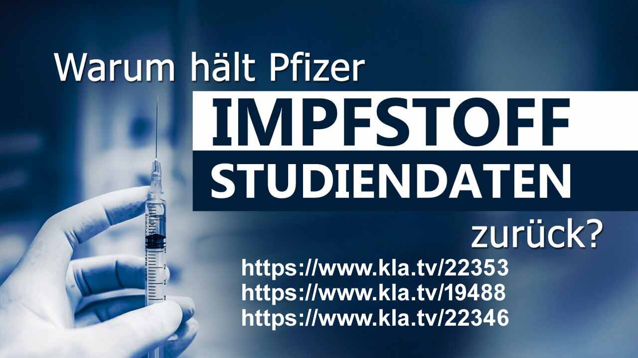 Warum hält Pfizer Impfstoffdaten zurück?