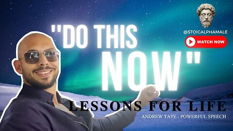 DO THIS NOW! Unlock Your Full Potential with Andrew Tate's Motivational Lessons