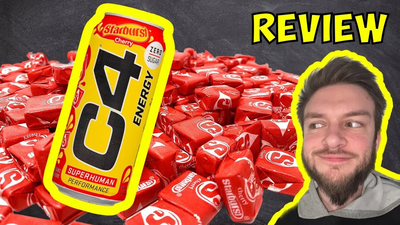 C4 Energy Drink STARBURST CHERRY Review