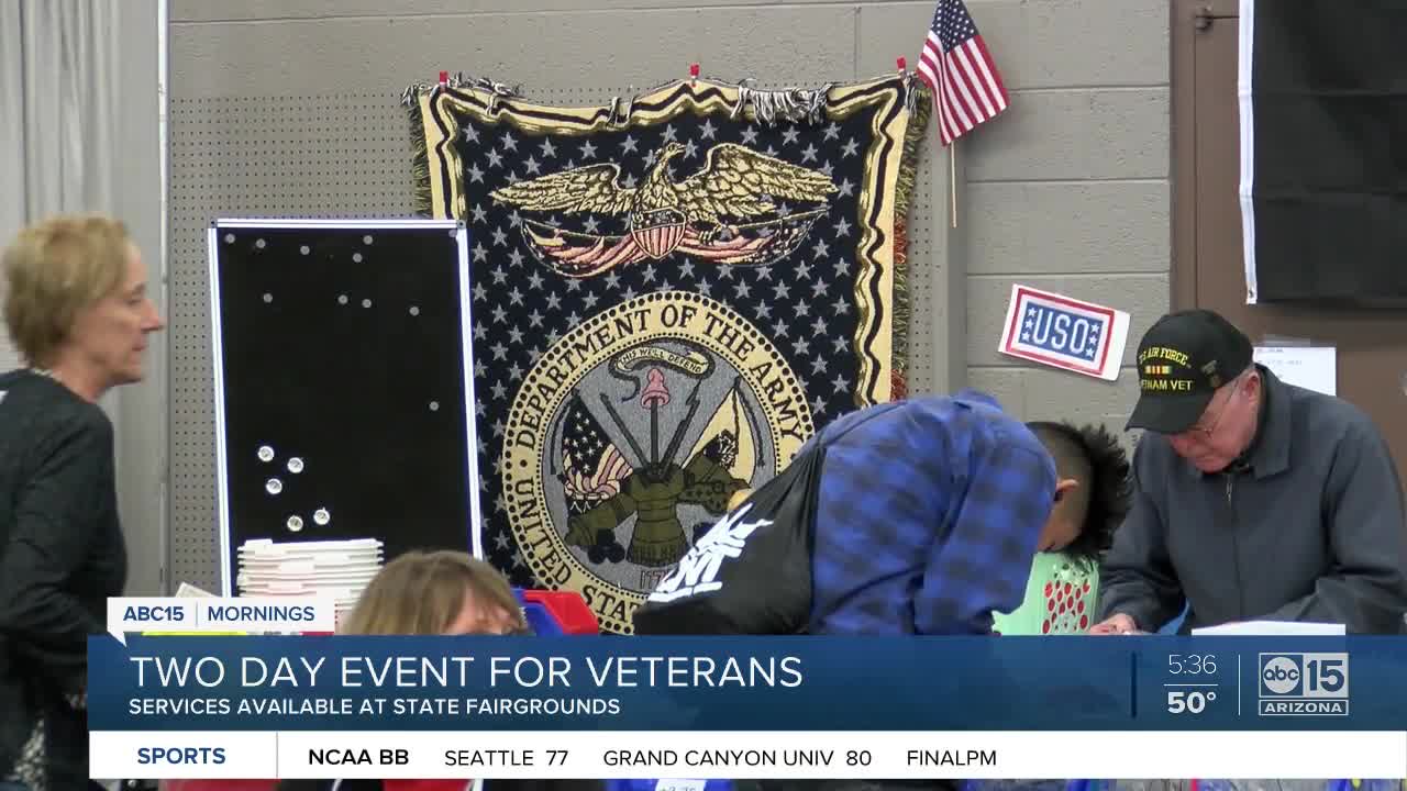 Veterans get the care they need at two-day event in Phoenix