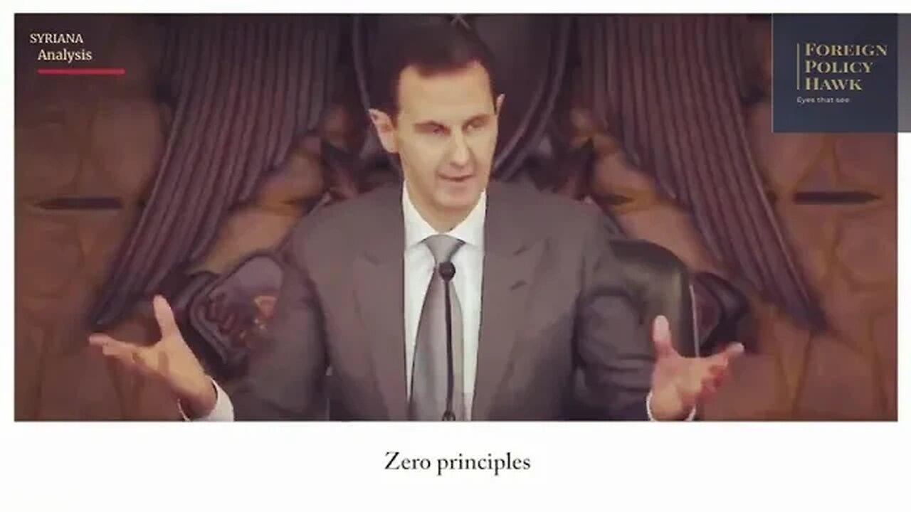 Assad Choke Slams The 'West' Over Ukraine and Exposes Volodymyr Zelenskyj As A Zionist